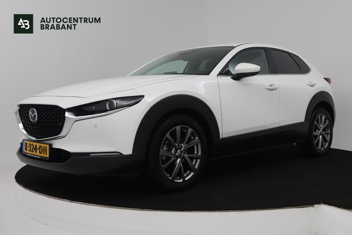 Mazda CX-30 2.0 e-SkyActiv-X M Hybrid Luxury (STOEL/STUUR VERWARMING, TREKHAAK, ELEKTR STOELEN, ACHTERUITRIJCAMERA)