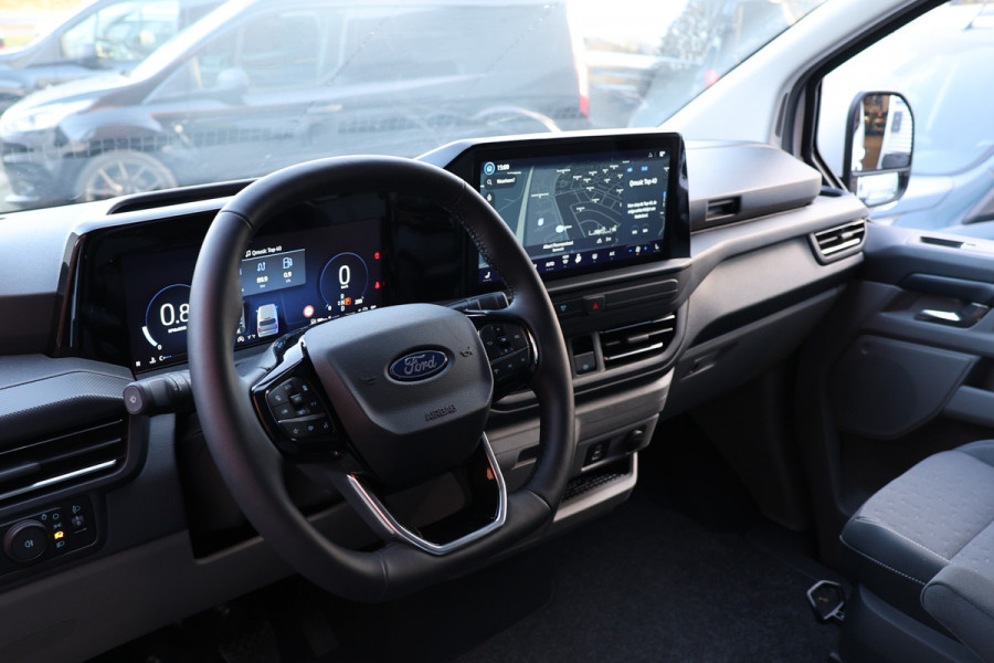Ford Transit Custom 320 2.0 TDCI 170 PK L2H1 Limited DC | Dubbel Cabine | ACC | Blind Spot | Navigatie | Camera | CarPlay | Lane Assist | Trekhaak | BPM VRIJ | Verlengde fabrieksgarantie tot 12-2029 | 5-Zitter