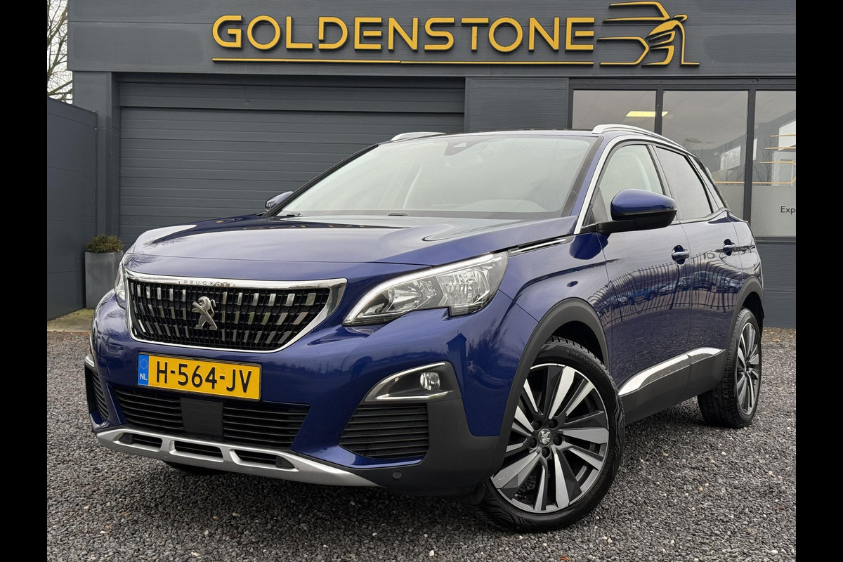 Peugeot 3008 1.2 PureTech Blue Lease Premium 360° Camera,Automaat,2e Eigenaar,Dealer Onderhouden,Navi,Clima,Cruise,Pdc V+A,Lm velgen,Halfleder,Nieuwe Distributie,131pk,Apk tot 03-2026