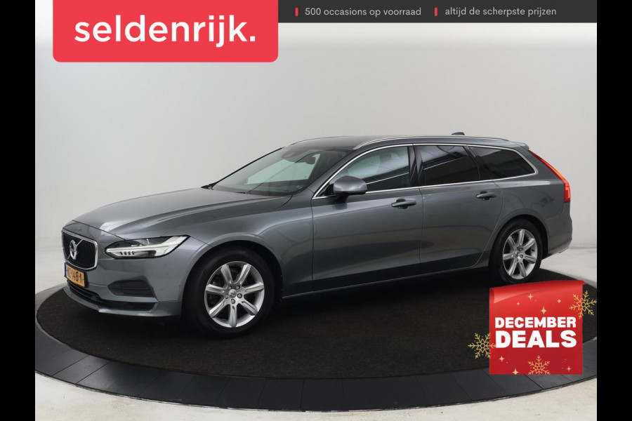 Volvo V90 2.0 D3 Momentum | Leder | Trekhaak | Stoelverwarming | Adaptive cruise | Carplay | Navigatie | Digital Cockpit | Full LED | Parkeerhulp | Climate control