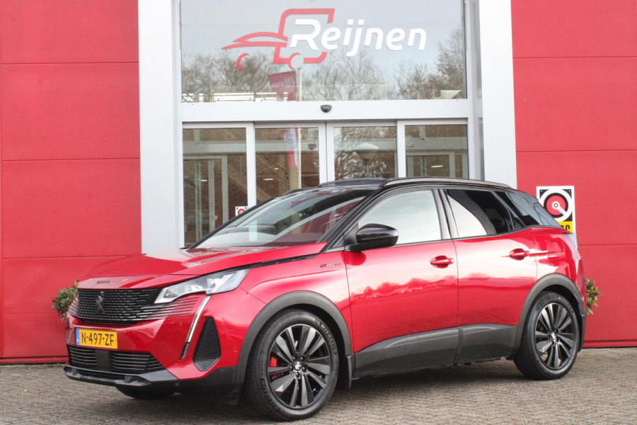 Peugeot 3008 1.6 HYbrid 225PK GT PACK BUSINESS | AFNEEMBARE TREKHAAK | PANORAMISCH SCHUIF/KANTEL DAK | ELEKTRISCH BEDIENBARE BESTUURDERSSTOEL MET GEHEUGENFUNCTIE | FOCAL AUDIO SYSTEM | ELEKTRISCH BEDIENARE ACHTERKLEP | KEYLESS ENTRY/START | 360° CAMERA | 19" LICHTMETALEN VELGEN | BLACK PACK | STOEL VERWARMING | MASSAGE STOEL | FULL LED KOPLAMPEN | APPLE CARPLAY/ANDROID AUTO |
