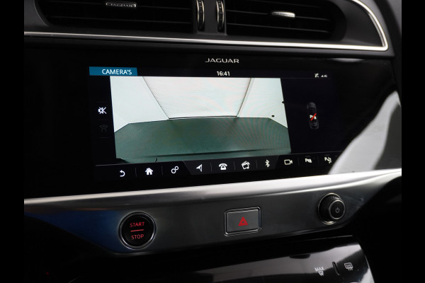 Jaguar I-PACE EV400pk SE 90kWh AWD Leer+Elektr. Meridian®-Audio Apple Carplay Android Auto Navi Led-v+a Ecc Camera Cruise Control Keyless Pdc Lmv Led Bordherkenning Elektrische-Achterklep koplampreiniging Lane-Assist App-Connect ECT Voorverwarming/koeling WiFi DigiDash DAB 4WD 1e Eigenaar Origineel Nederlandse Auto € 90.000 nieuw!