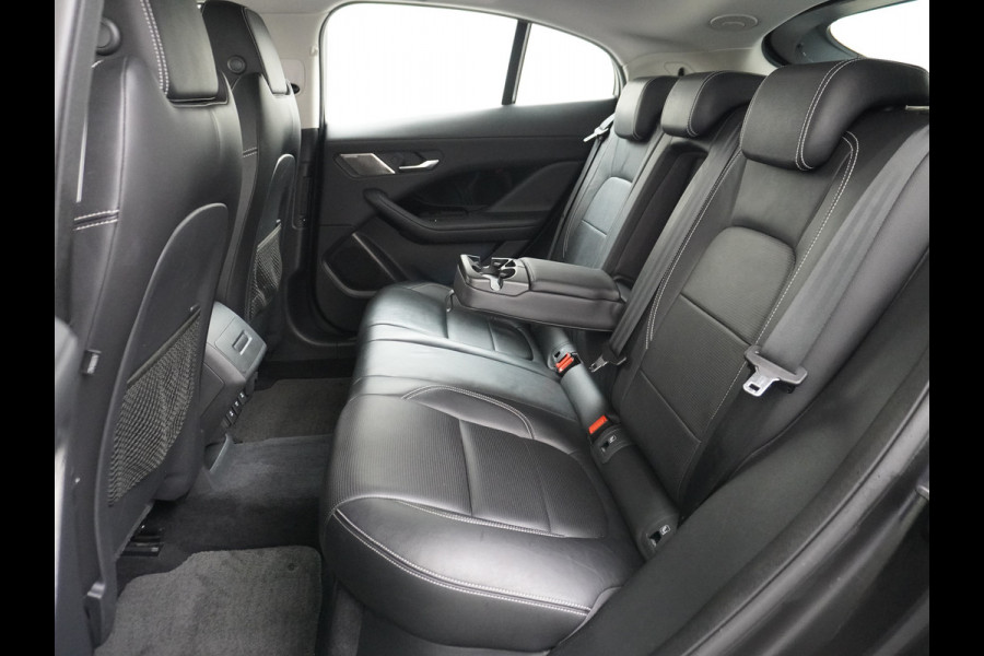 Jaguar I-PACE EV400pk SE 90kWh AWD Leer+Elektr. Meridian®-Audio Apple Carplay Android Auto Navi Led-v+a Ecc Camera Cruise Control Keyless Pdc Lmv Led Bordherkenning Elektrische-Achterklep koplampreiniging Lane-Assist App-Connect ECT Voorverwarming/koeling WiFi DigiDash DAB 4WD 1e Eigenaar Origineel Nederlandse Auto € 90.000 nieuw!