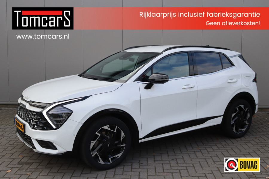 Kia Sportage 1.6 T-GDi Plug-in Hybrid AWD GT-Line 7Jr.-garantie/Winter-pack/Memory-stoel/Camera/Leder