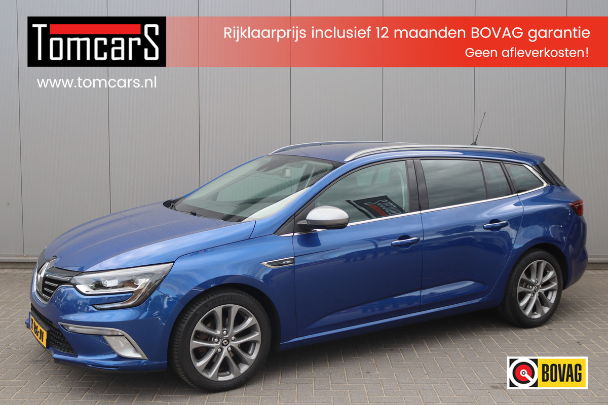 Renault MEGANE Estate 1.3 TCe 140PK Automaat GT-Line Trekhaak-1700KG/Gr.-Navigatie/Parkeerhulp