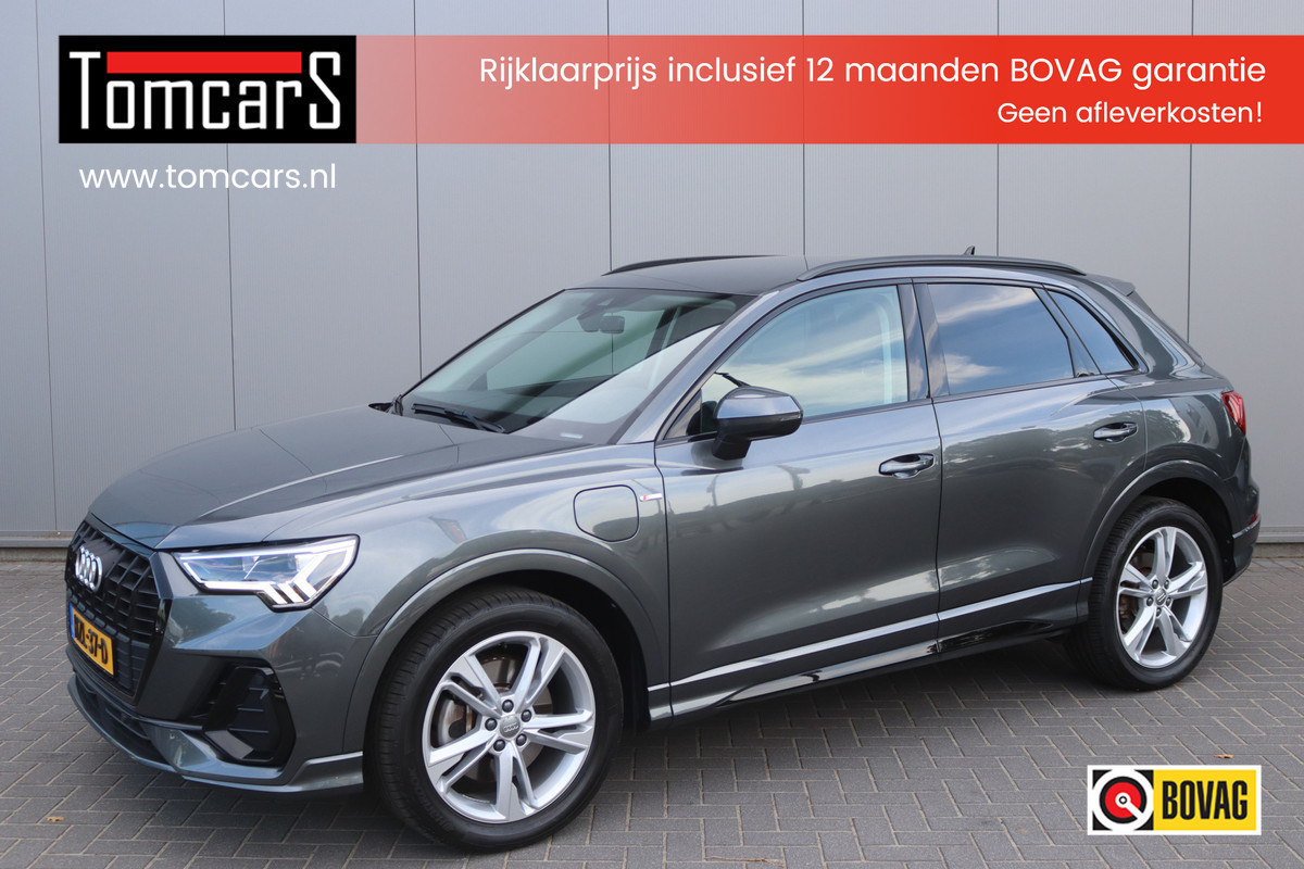 Audi Q3 45 TFSI e PHEV S-line Carplay-android/Camera/Memory-stoel/Stoelverwarming/Keyfree/Full-LED