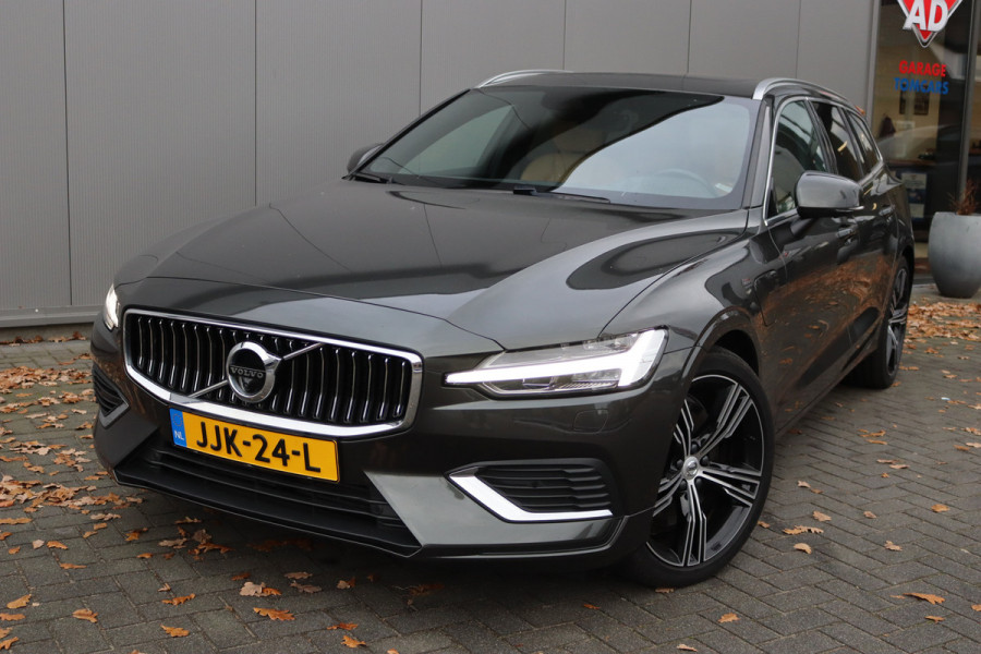 Volvo V60 2.0 T8 390PK Recharge AWD Inscription Trekhaak-2000KG/360-camera/Pano-dak/Winter-pack/Memory-stoel