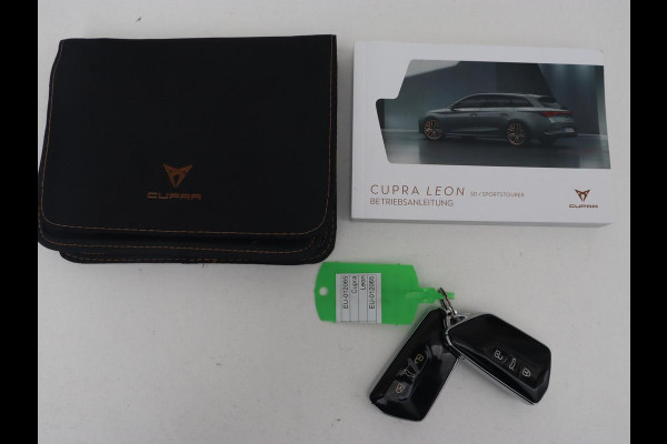 CUPRA Leon 1.4 eHybrid VZ | 245pk | Stoelverwarming | Carplay | Camera | Sfeerverlichting | Navigatie | Adaptive cruise | Keyless | Sportstoelen | 19'' | Full LED | Stuurverwarming | PHEV | Plug In