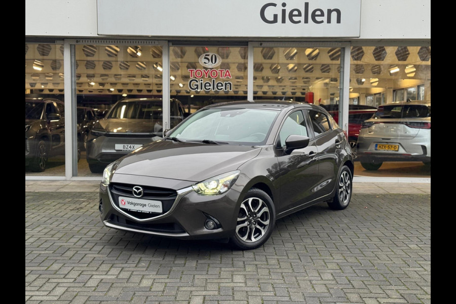 Mazda 2 1.5 SKYACTIV-G 90PK TS+ | Navigatie, Parkeersensoren, 16 inch, Climate control, Cruise control, Stoelverwarming
