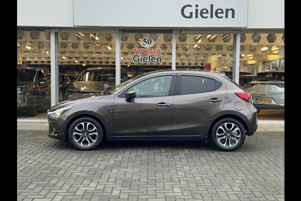 Mazda 2 1.5 SKYACTIV-G 90PK TS+ | Navigatie, Parkeersensoren, 16 inch, Climate control, Cruise control, Stoelverwarming
