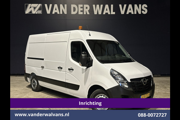 Opel Movano 2.3 Turbo 150pk L2H2 Inrichting Euro6 Airco | Navigatie | LED | Cruisecontrol | 2500kg Trekhaak Parkeersensoren, Bijrijdersbank