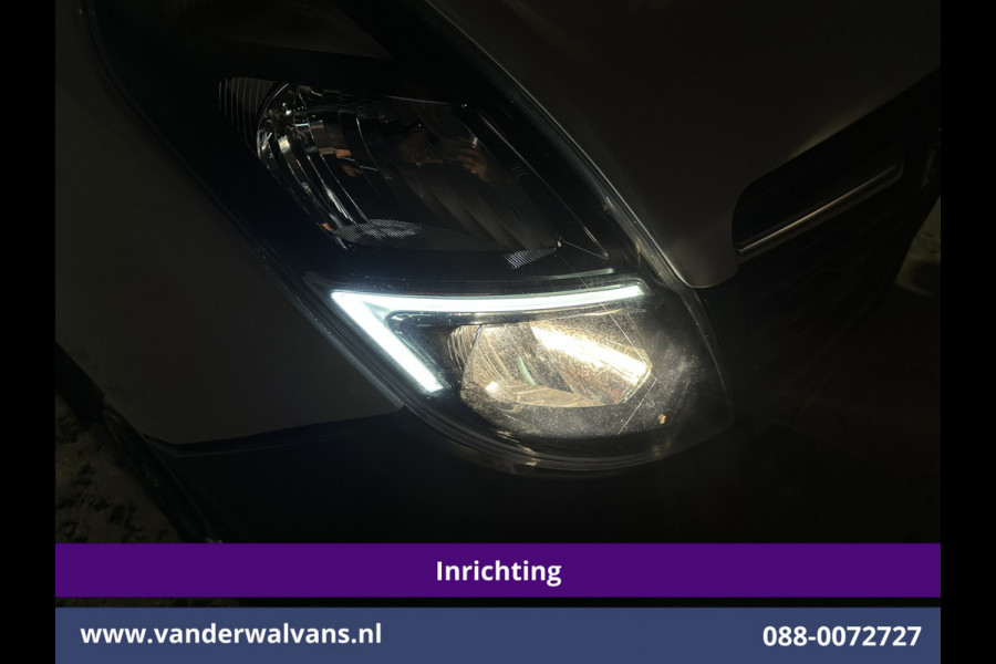 Opel Movano 2.3 Turbo 150pk L2H2 Inrichting Euro6 Airco | Navigatie | LED | Cruisecontrol | 2500kg Trekhaak Parkeersensoren, Bijrijdersbank