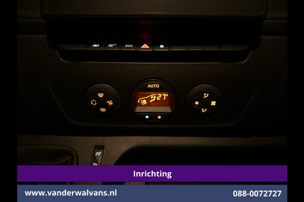 Opel Movano 2.3 Turbo 150pk L2H2 Inrichting Euro6 Airco | Navigatie | LED | Cruisecontrol | 2500kg Trekhaak Parkeersensoren, Bijrijdersbank