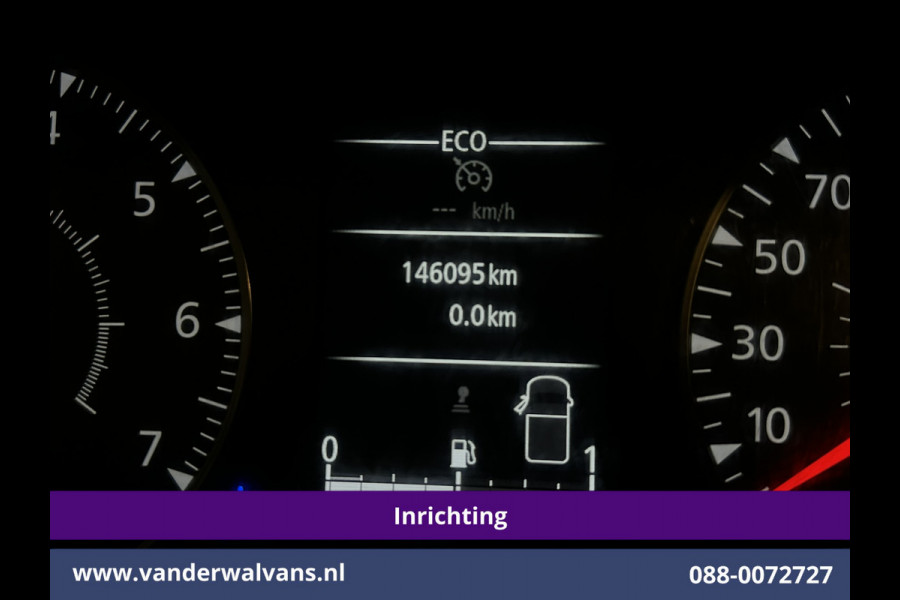 Opel Movano 2.3 Turbo 150pk L2H2 Inrichting Euro6 Airco | Navigatie | LED | Cruisecontrol | 2500kg Trekhaak Parkeersensoren, Bijrijdersbank