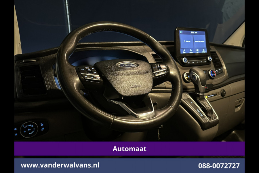 Ford Transit Custom 2.0 TDCI 131pk Automaat L2H1 Euro6 Airco | Camera | Cruisecontrol | Apple Carplay Android auto, Parkeersensoren, verwarmde voorruit, LED, Bijrijdersbank, Trekhaak