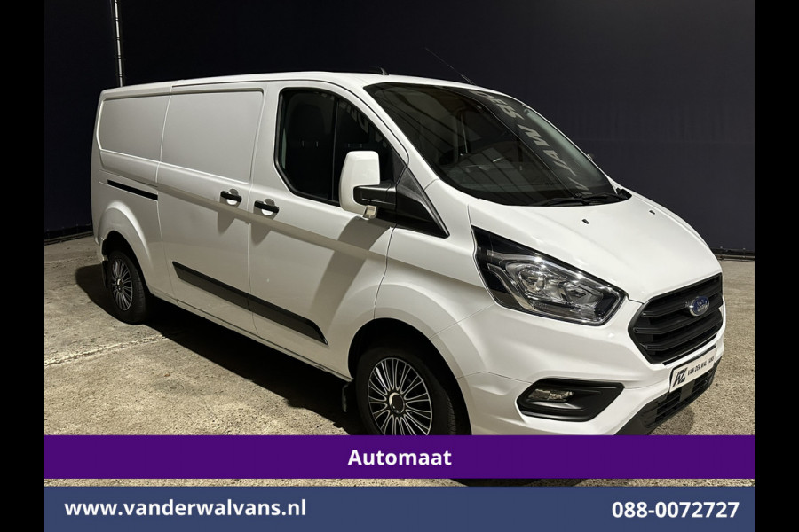 Ford Transit Custom 2.0 TDCI 131pk Automaat L2H1 Euro6 Airco | Camera | Cruisecontrol | Apple Carplay Android auto, Parkeersensoren, verwarmde voorruit, LED, Bijrijdersbank, Trekhaak