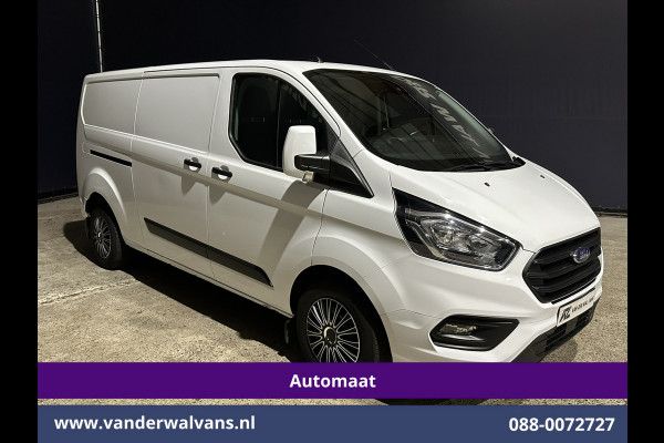 Ford Transit Custom 2.0 TDCI 131pk Automaat L2H1 Euro6 Airco | Camera | Cruisecontrol | Apple Carplay Android auto, Parkeersensoren, verwarmde voorruit, LED, Bijrijdersbank, Trekhaak