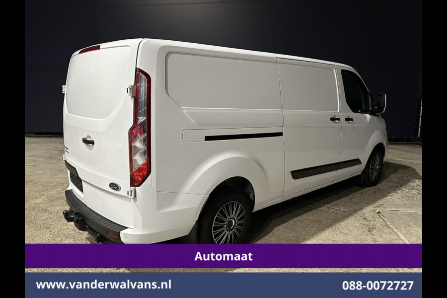 Ford Transit Custom 2.0 TDCI 131pk Automaat L2H1 Euro6 Airco | Camera | Cruisecontrol | Apple Carplay Android auto, Parkeersensoren, verwarmde voorruit, LED, Bijrijdersbank, Trekhaak