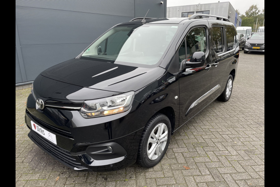Toyota PROACE CITY Verso 130pk Dynamic Long 7-pers (7 stoelen -Trekhaak - Camera - Keyless Entry - Automatische Airco - Navigatie - Parkeersensoren V+A)