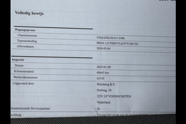 Seat Ibiza 1.0 TSI Style * Navigatie * Camera * Cruise Control * Climate Control