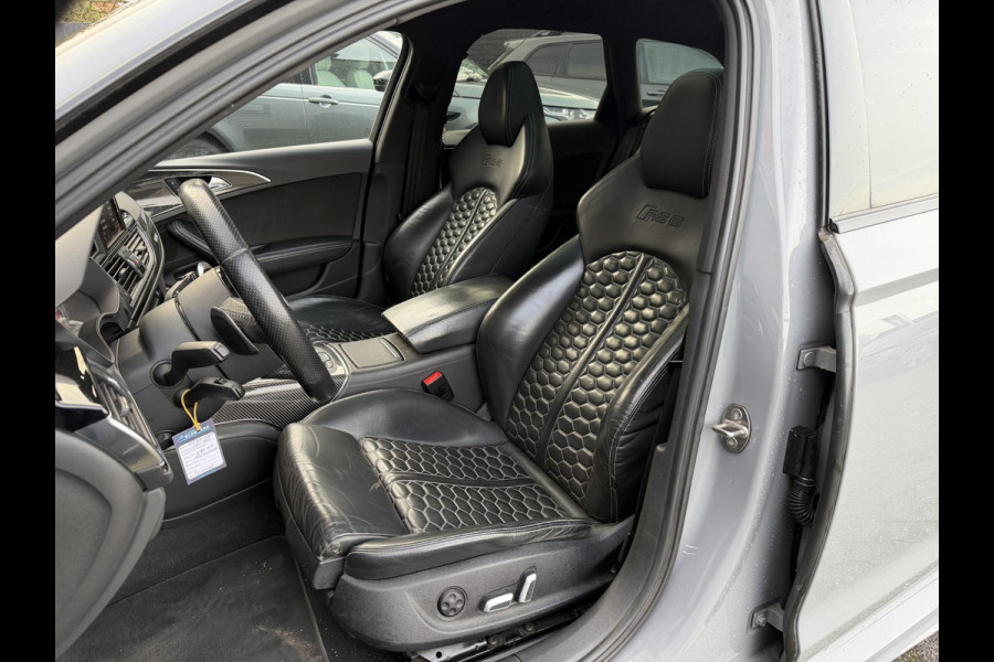 Audi A6 Avant 4.0 TFSI RS6 Quattro Performance | Keramische Remmen | Panoramadak | Head-Up | Carbon | DAB | Privacy Glass |
