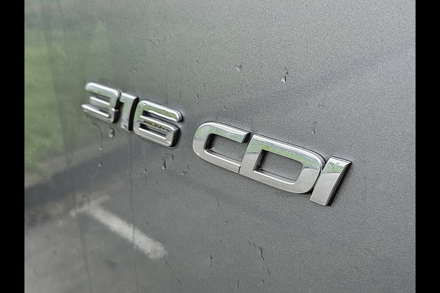 Mercedes-Benz Sprinter 316 L2H2 LED Adap-Cruise Mbux10 Memory- stoel Camera PDC Euro6 163 PK!