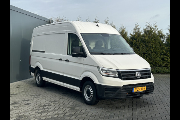 Volkswagen Crafter 2.0 TDI 141 PK DSG AUTOMAAT HIGHLINE+ / LED KOPLAMPEN / L3H3 / 3.000 KG AHG / 270 A DEUREN / AIRCO / CRUISE / BLUETOOTH / 3-ZITS