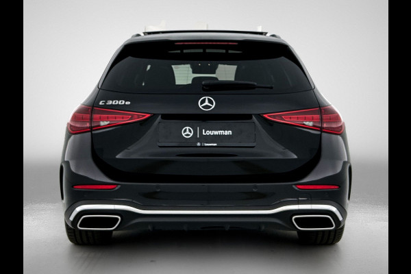 Mercedes-Benz C-Klasse Estate 300 e AMG Plug-In Hybride AMG Line | Trekhaak | Panorama Schuif-Kanteldak | Digital Licht | Rijassistentiepakket Plus incl. PRE-SAFE Inclusief 24 maanden MB Certified garantie voor Europa.