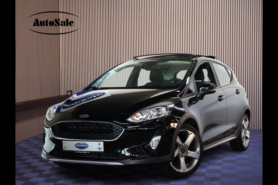 Ford Fiesta 1.0 EcoBoost ACTIVE X DUURSTE UITV AUTOMAAT PANORAMA DAK CARPLAY '18