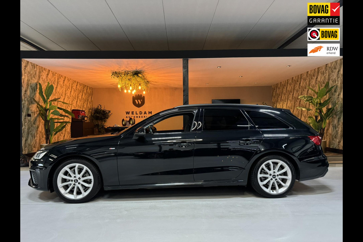 Audi A4 Avant 35 TFSI S Line Garantie Camera Elek Achterklep StoelVW Cruise Navi Dab Led Rijklaar