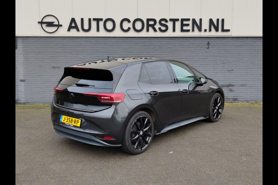Volkswagen ID.3 First Max 58kWh Pano-dak Adap.Cruise Apple Carplay Android Camera PDC Ergo Active-Stoel Navi-Pro Ecc Stoel-Stuurverwarming Elek.Stoelen Lmv Privacy Glas Keyless Advanced Led-Achterlicht dynamisch Matrix Led Origineel Nederlandse Auto Zeer compleet Nieuwprijs €49.176,-
