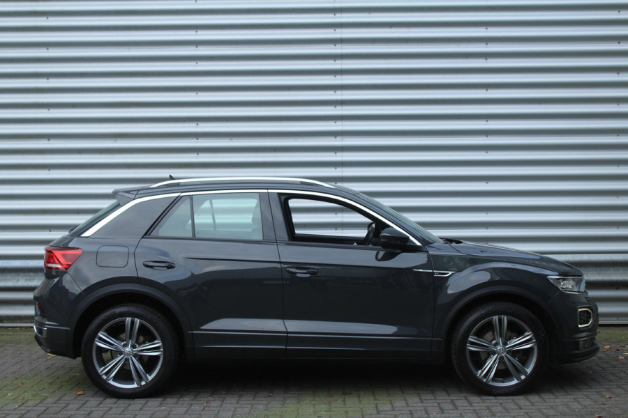 Volkswagen T-Roc 1.5 TSI 150pk Sport R Line NL-Auto NAP Clima Cruise Navi Camera Dig. Cockpit Keyless 18"LMV