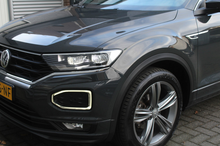 Volkswagen T-Roc 1.5 TSI 150pk Sport R Line NL-Auto NAP Clima Cruise Navi Camera Dig. Cockpit Keyless 18"LMV