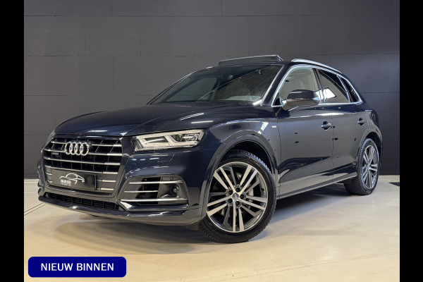 Audi Q5 55 TFSI e quattro Competition | 2x S-Line | Panoramadak | Wegkl. trekhaak | Ambianceverlichting | Adaptive cruise | Carplay | Camera