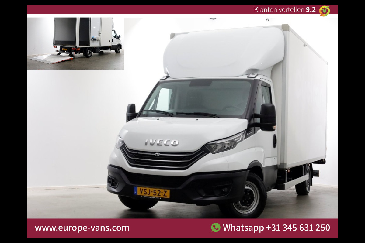 Iveco Daily 35S16 160pk HiMatic Automaat Bakwagen met laadklep en zijdeur 10-2022