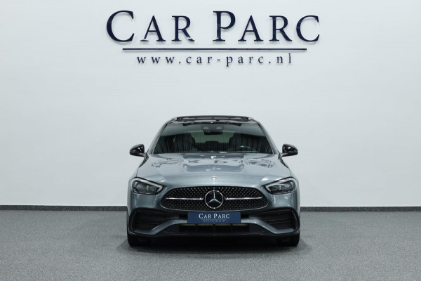 Mercedes-Benz C-Klasse 200 AMG Line BTW/LED/VIRTUAL/SFEER/PANORAMADAK/LEER+S.VERWARMING+MEMORY/CAM/LINE/ACC/ECC/12 MDN GARANTIE!