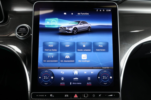 Mercedes-Benz C-Klasse 200 AMG Line BTW/LED/VIRTUAL/SFEER/PANORAMADAK/LEER+S.VERWARMING+MEMORY/CAM/LINE/ACC/ECC/12 MDN GARANTIE!