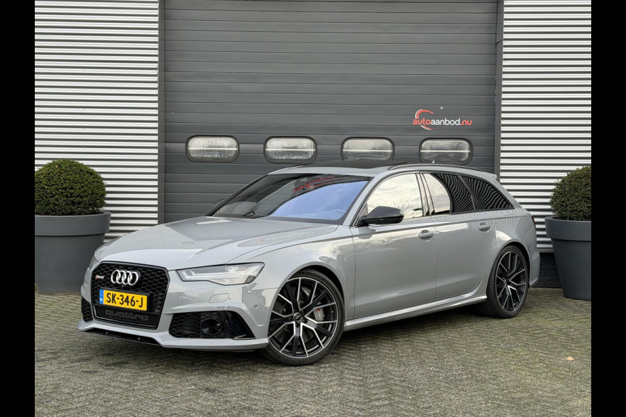 Audi A6 Avant 4.0 TFSI RS6 Quattro Performance | Keramische Remmen | Panoramadak | Head-Up | Carbon | DAB | Privacy Glass |