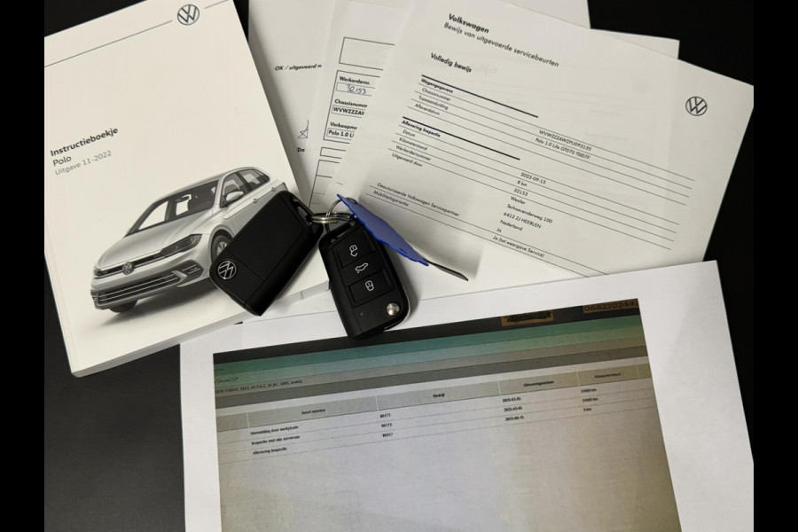 Volkswagen Polo 1.0 TSI Life Automaat Airco Adaptive cruise Full LED Navi Apple / Android Bleutooth Parkeersensoren voor / achter