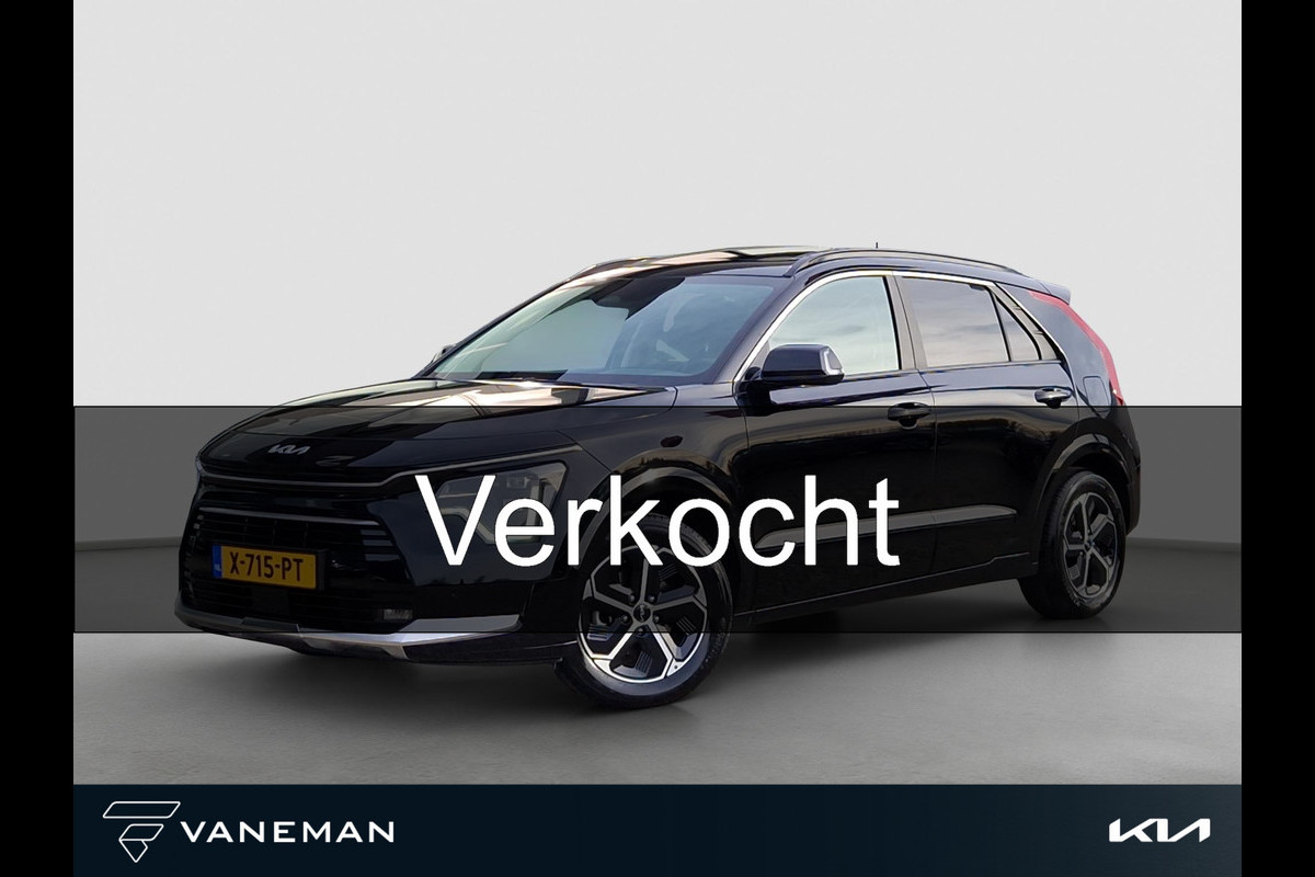 Kia Niro 1.6 GDi Hybrid DynamicPlusLine | Stoel -en Stuurverwarming | Head-Up Display | Elektr. Achterklep | Leder |