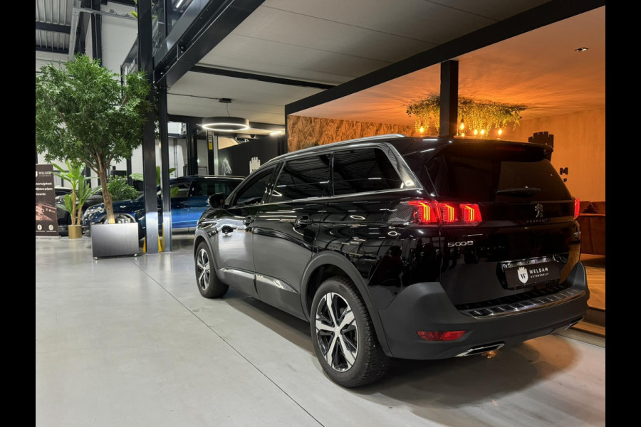 Peugeot 5008 1.2 PureTech GT 7P. Garantie Carplay Memory Massage Sfeer StoelVW Camera Leder ACC Clima Navi Led Dab PDC Rijklaar