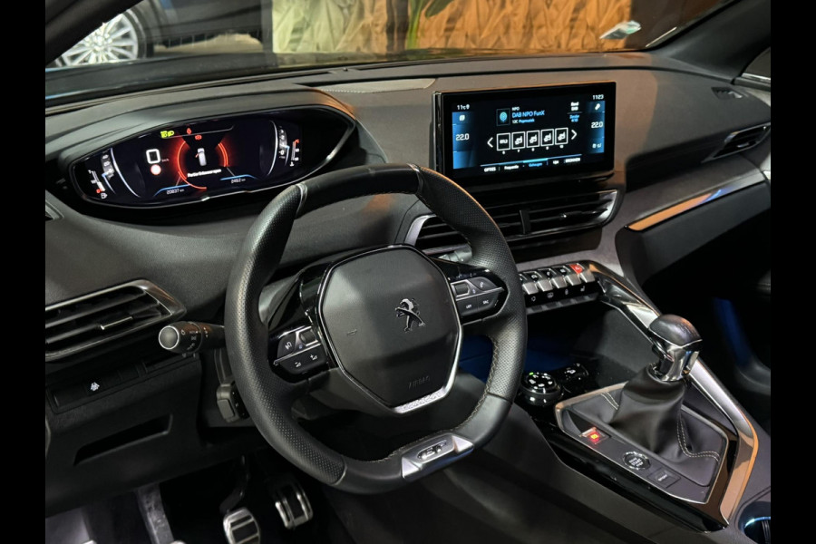 Peugeot 5008 1.2 PureTech GT 7P. Garantie Carplay Memory Massage Sfeer StoelVW Camera Leder ACC Clima Navi Led Dab PDC Rijklaar