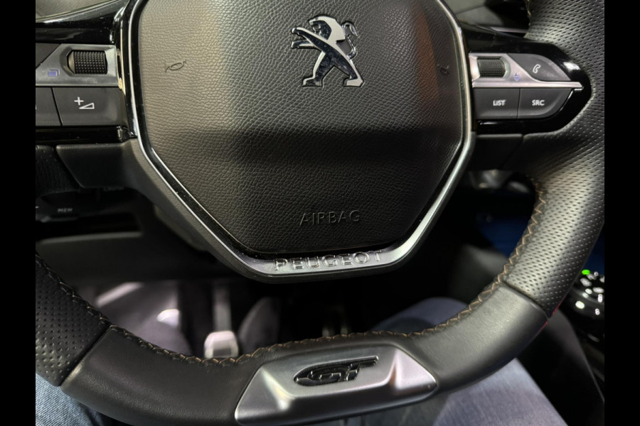 Peugeot 5008 1.2 PureTech GT 7P. Garantie Carplay Memory Massage Sfeer StoelVW Camera Leder ACC Clima Navi Led Dab PDC Rijklaar