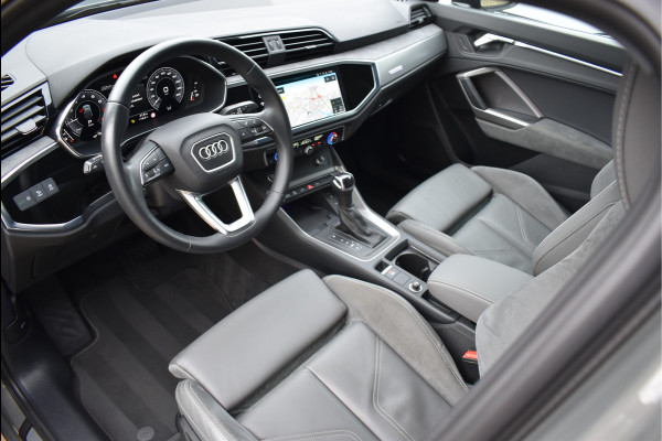 Audi Q3 Sportback 45 TFSI e S-Line 245 Pk Black Ed Chronos Grijs Metallic Navi Sfeer Trekhaak 19 Inch
