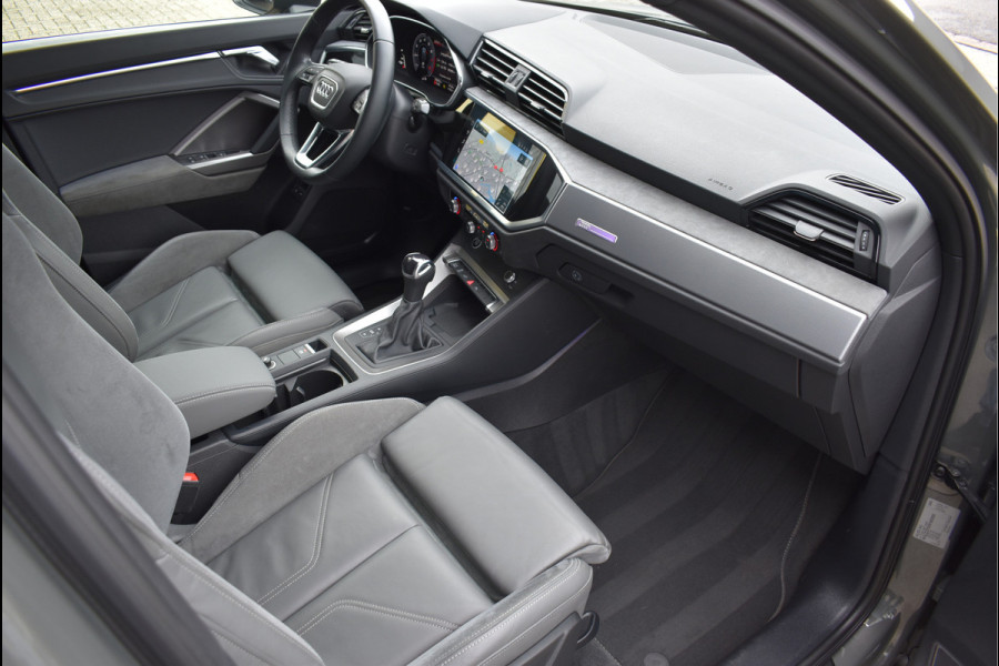 Audi Q3 Sportback 45 TFSI e S-Line 245 Pk Black Ed Chronos Grijs Metallic Navi Sfeer Trekhaak 19 Inch