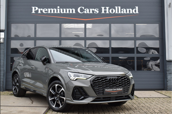 Audi Q3 Sportback 45 TFSI e S-Line 245 Pk Black Ed Chronos Grijs Metallic Navi Sfeer Trekhaak 19 Inch