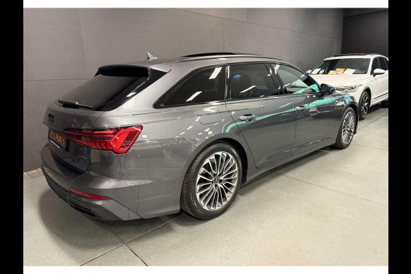 Audi A6 Avant 55 TFSI e-quattro 3X S-LINE BLACK-LINE PANO/B&O/SFEERVERL/M-STOELEN/NAVI/DAB/CARPLAY///