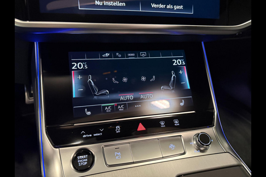 Audi A6 Avant 55 TFSI e-quattro 3X S-LINE BLACK-LINE PANO/B&O/SFEERVERL/M-STOELEN/NAVI/DAB/CARPLAY///