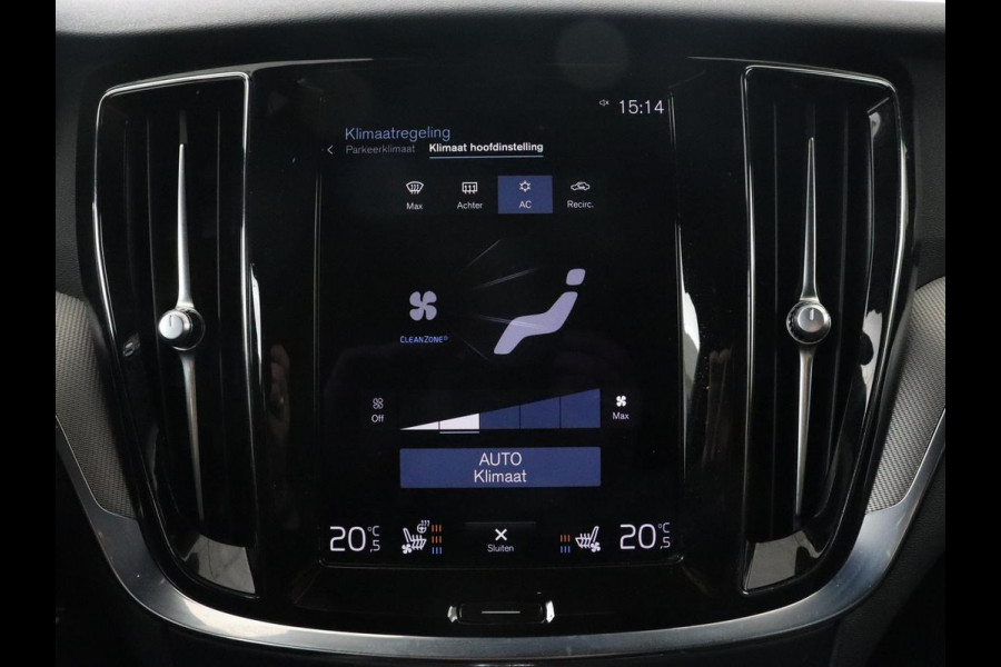 Volvo S60 2.0 Recharge T6 R-Design | Panoramadak | Leder | 360 Camera | Head-Up | Adaptive cruise | Stoelventilatie | Harman/Kardon | Massage | Carplay | Navigatie | Full LED | Memory | PHEV | Plug In