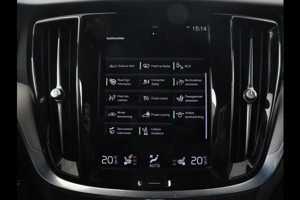 Volvo S60 2.0 Recharge T6 R-Design | Panoramadak | Leder | 360 Camera | Head-Up | Adaptive cruise | Stoelventilatie | Harman/Kardon | Massage | Carplay | Navigatie | Full LED | Memory | PHEV | Plug In